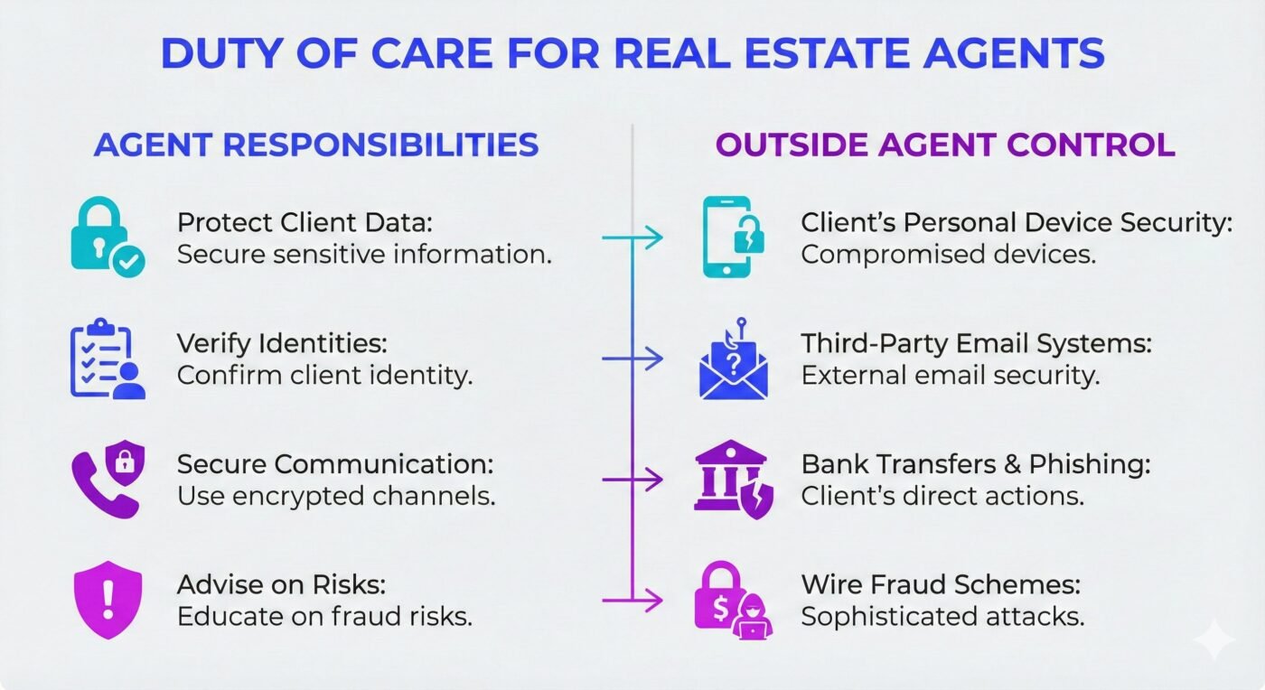 duty of care for real-estate agents